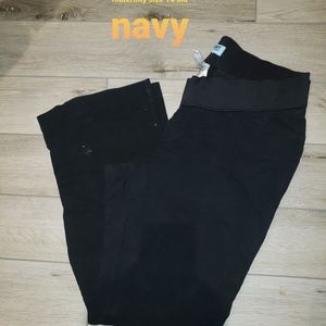 Old navy size 14 black pants maternity